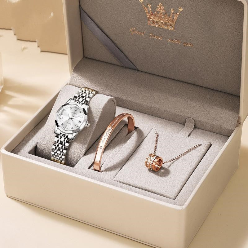 Quartz Women's Watch Gift Box - Nkayo Fashion