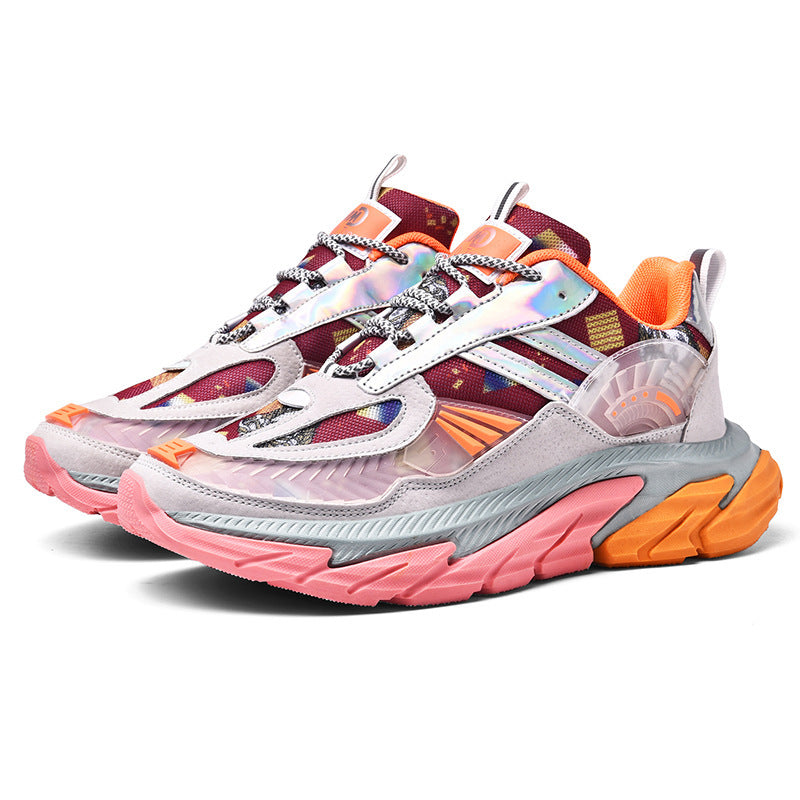 Mesh Leisure Outdoor Running Shoes Flame Sports Shoes - Nkayo Fashion