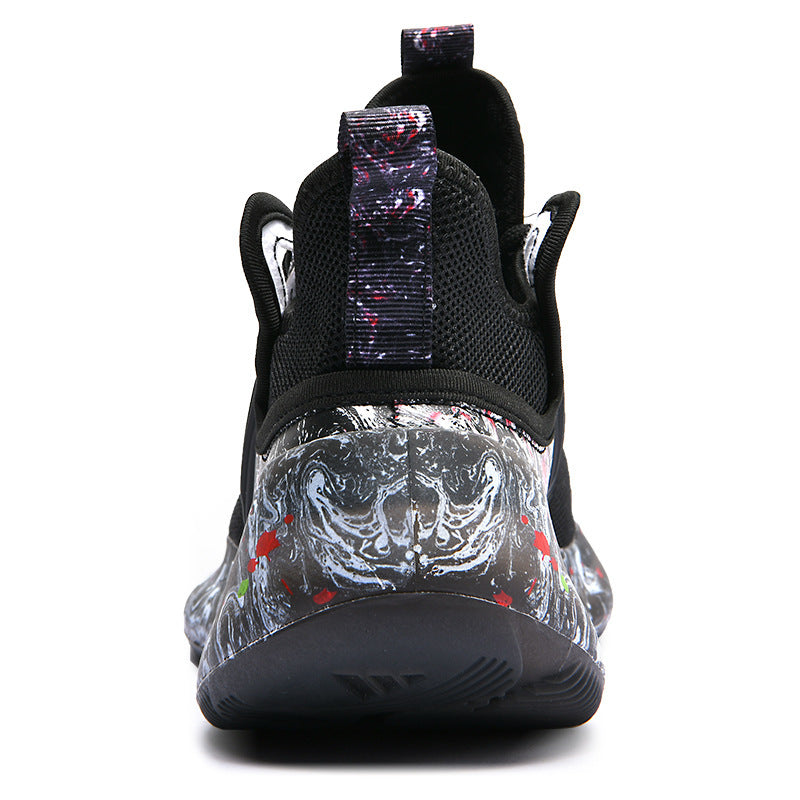 Breathable Flying Woven Socks Shoes Casual Sports Shoes Burst Low-Top Thick-Soled Old Shoes - Nkayo Fashion