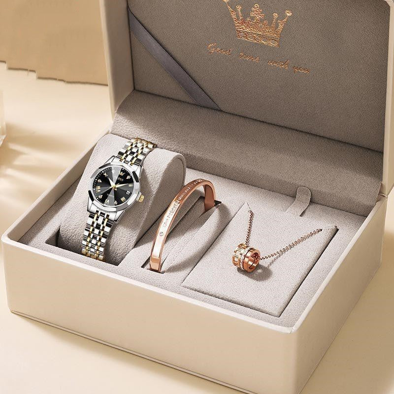 Quartz Women's Watch Gift Box - Nkayo Fashion