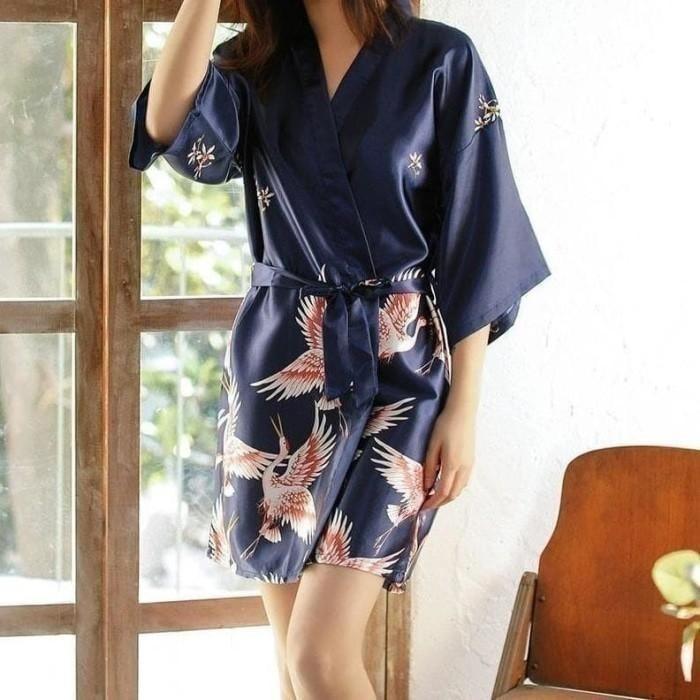 Women's summer print nightgown