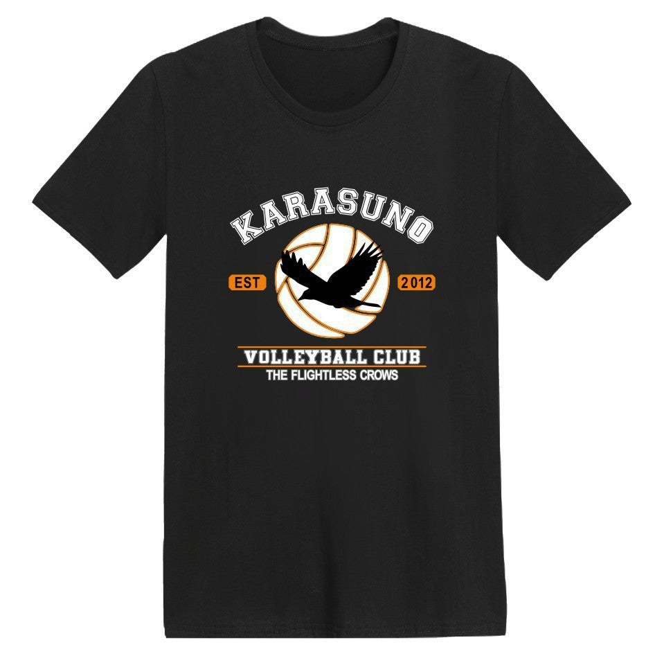 Harajuku T-Shirt Men Anime T Shirt Haikyuu t shirt Anime Tops Tees - My Store