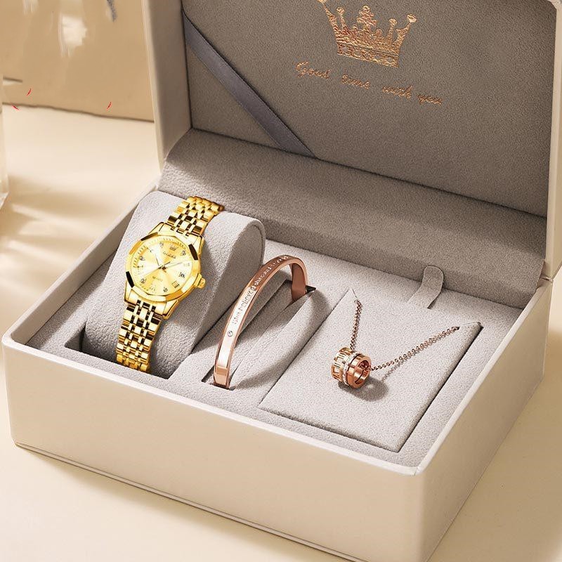 Quartz Women's Watch Gift Box - Nkayo Fashion