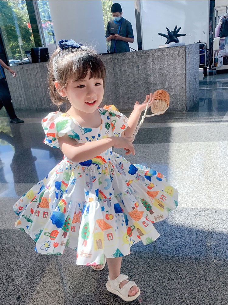 Girls summer dress - Nkayo Fashion