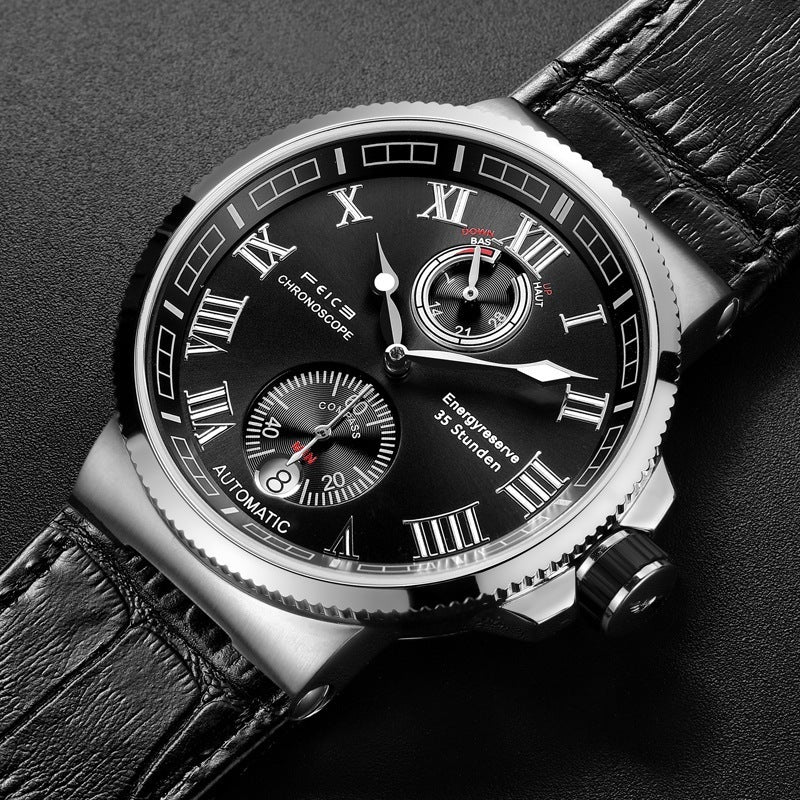 Automatic Mechanical Watch Waterproof Luminous Men - Nkayo Fashion
