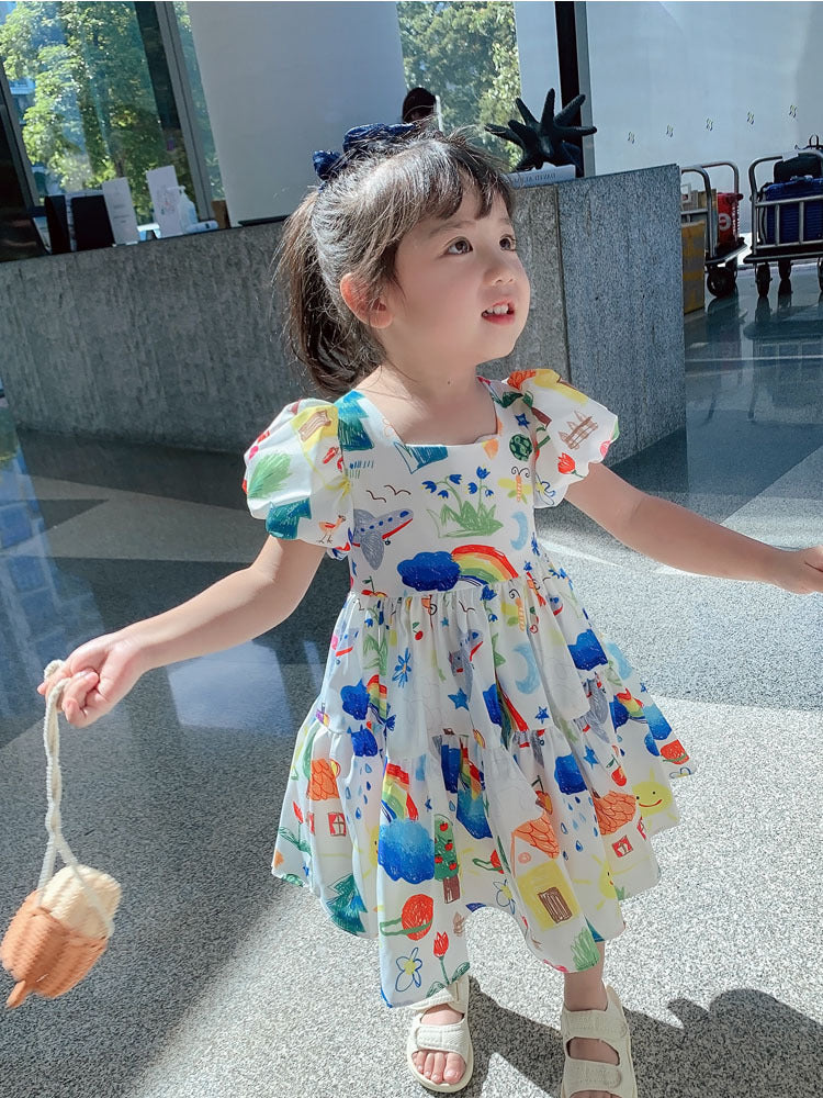 Girls summer dress - Nkayo Fashion