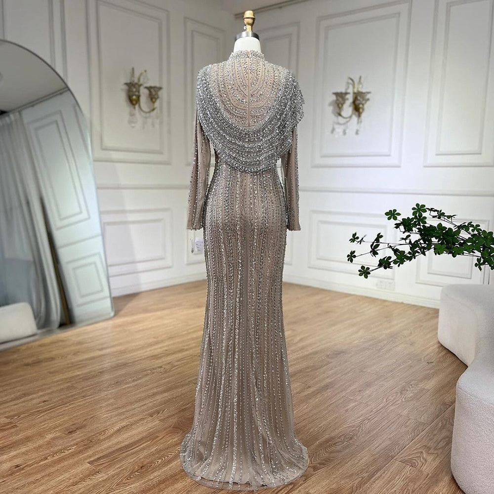 Nude Fishtail Slim Women Dress - Nkayo Fashion