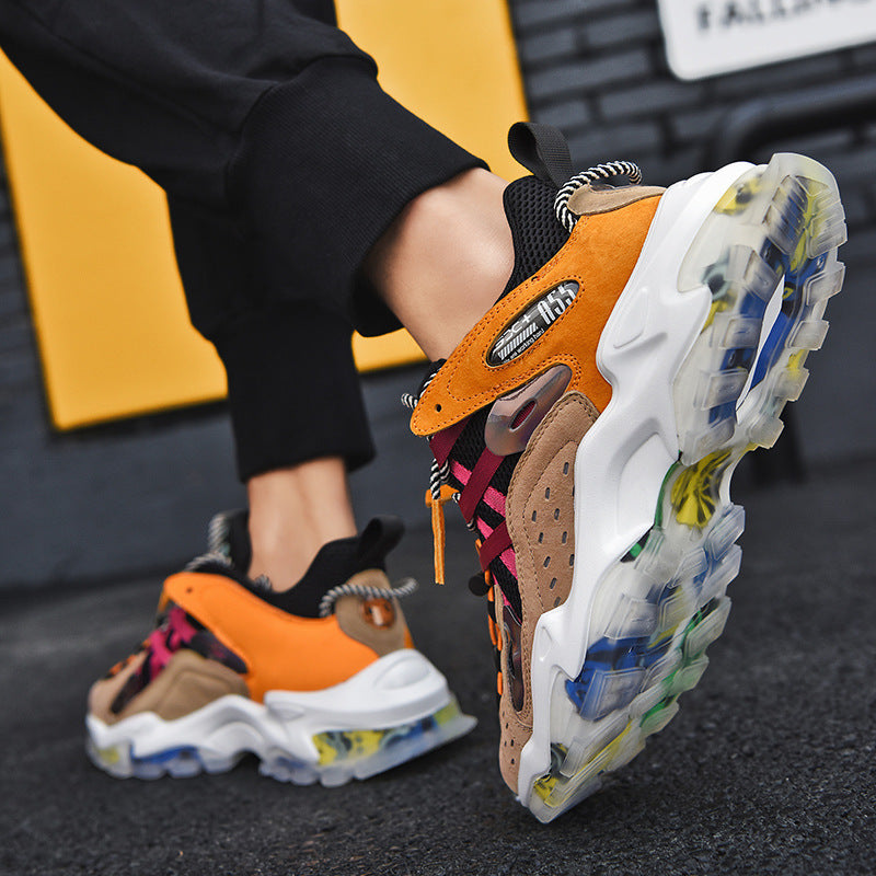 Guochao Facebook Thick-soled Casual Sneakers Net Celebrity Personality Street Dance - Nkayo Fashion