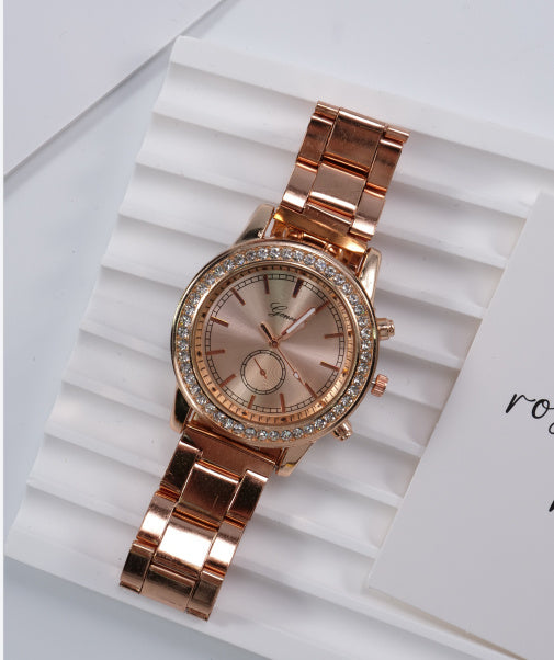 Men's Steel Belt Quartz Sports Watch - Nkayo Fashion
