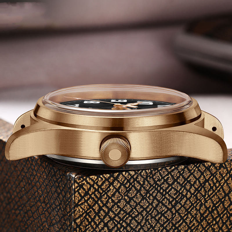 Automatic Mechanical Men's Watch Bronze - Nkayo Fashion