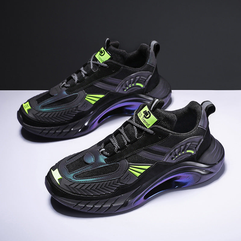 Student Trend Sports Casual Shoes Reflective Running Shoes - Nkayo Fashion