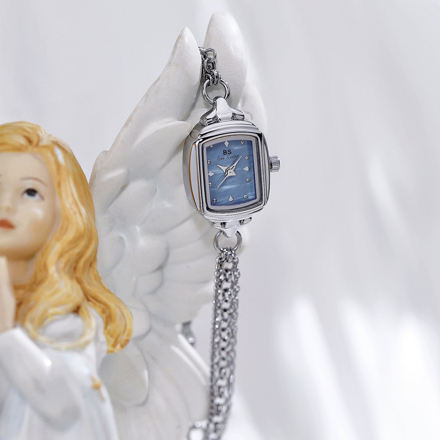Ladies New Minority Simple Light Blue Watch - Nkayo Fashion