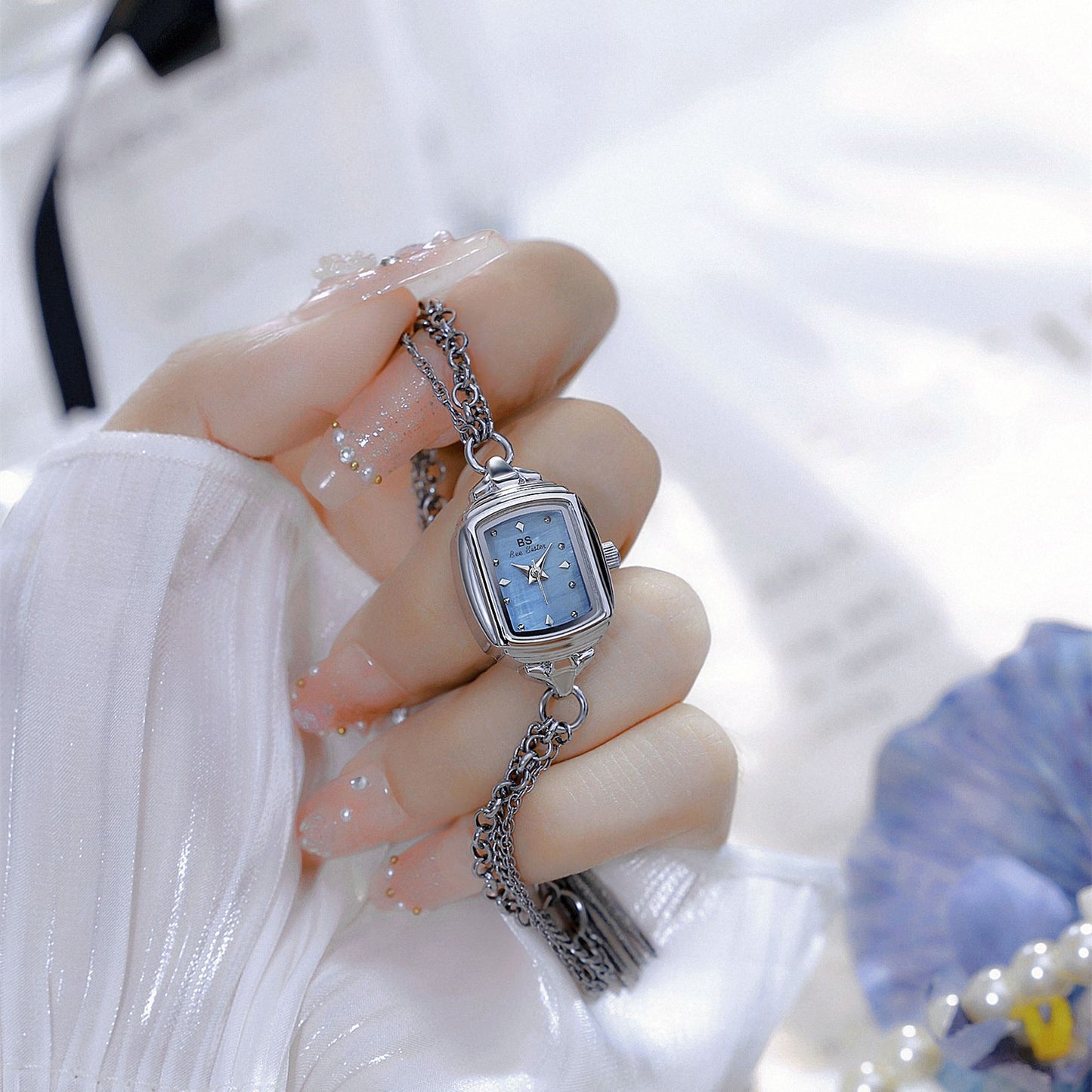 Ladies New Minority Simple Light Blue Watch - Nkayo Fashion