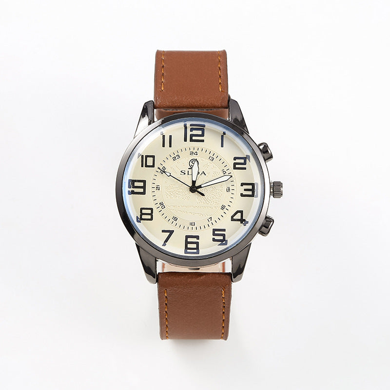 Belt Men's Digital Dial Quartz Watch - Nkayo Fashion