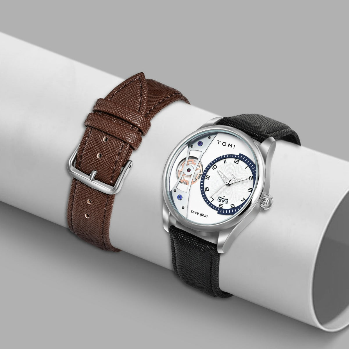 Simple Fashion Gift Box Business Trends Belt Men's Watch - Nkayo Fashion