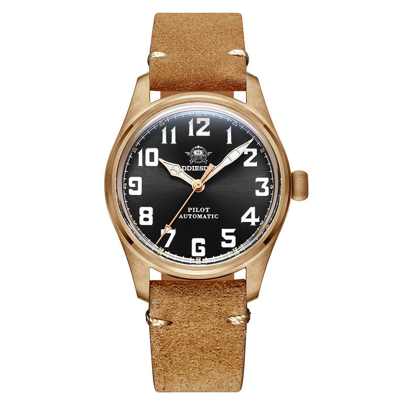 Automatic Mechanical Men's Watch Bronze - Nkayo Fashion