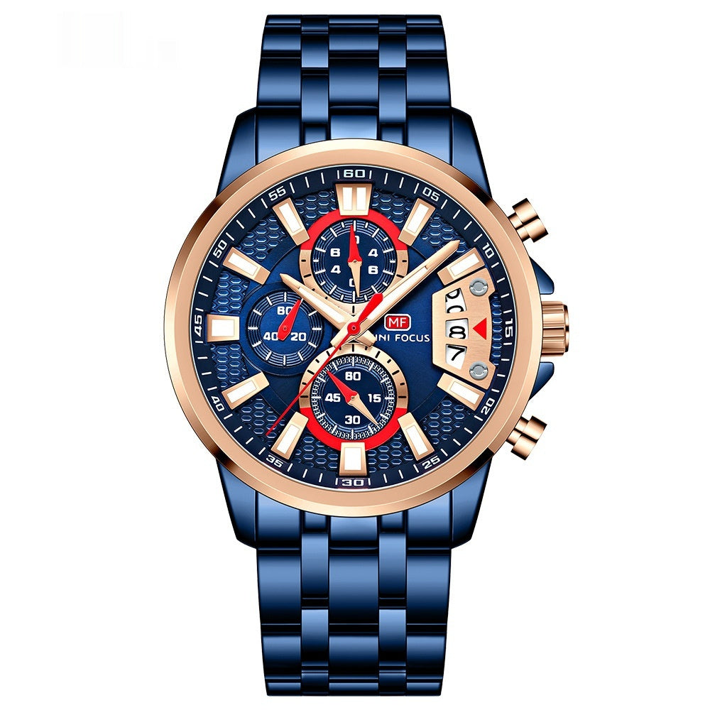 Personalized Waterproof Quartz Watch Magic Color Shell Multifunctional - Nkayo Fashion