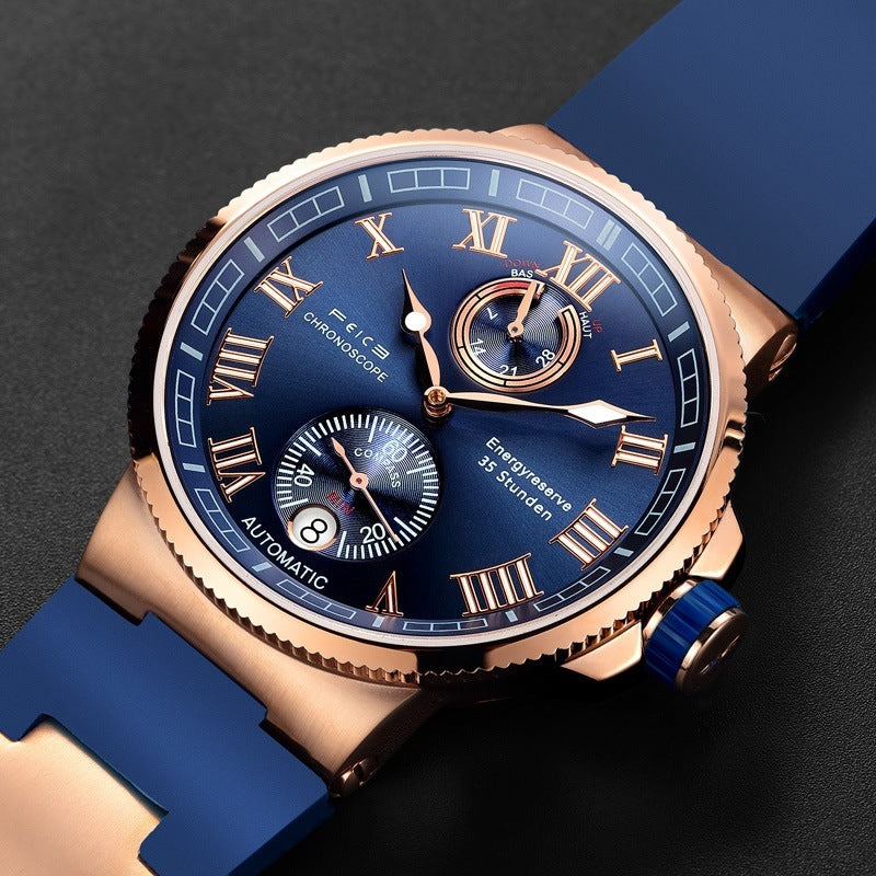 Automatic Mechanical Watch Waterproof Luminous Men - Nkayo Fashion