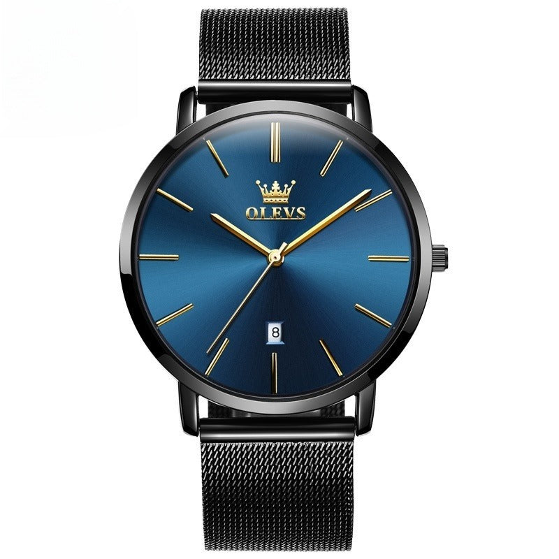 Valentine's Day Thin Men And Women Couple Electronic Quartz Watch - Nkayo Fashion