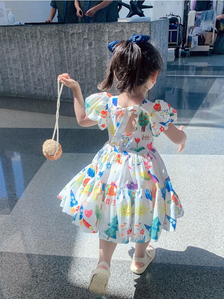 Girls summer  dress - Nkayo Fashion