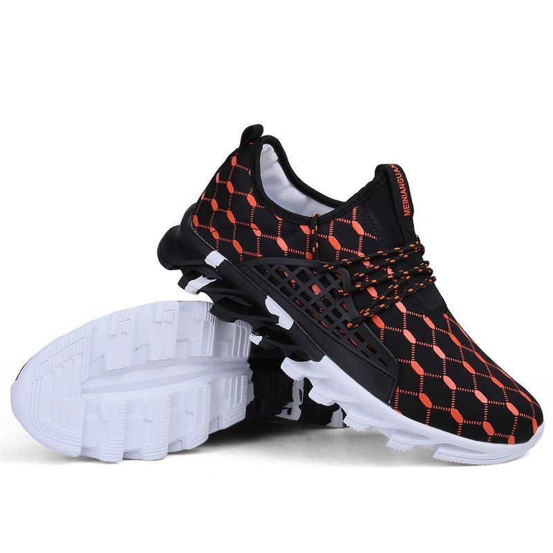 Men's Sport Sneakers Men Comfortable Sports Outdoor Running Shoes Newest Male Breathable Footwear for Men Lace-Up - My Store