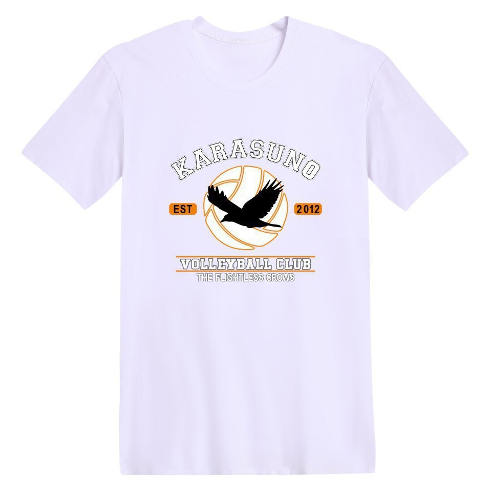 Harajuku T-Shirt Men Anime T Shirt Haikyuu t shirt Anime Tops Tees - My Store