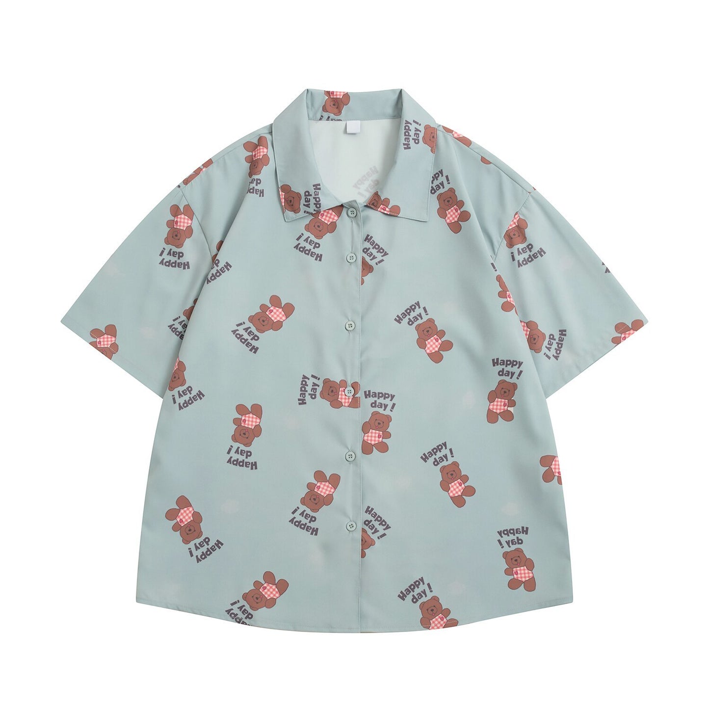 Summer loose student shirt - Nkayo Fashion