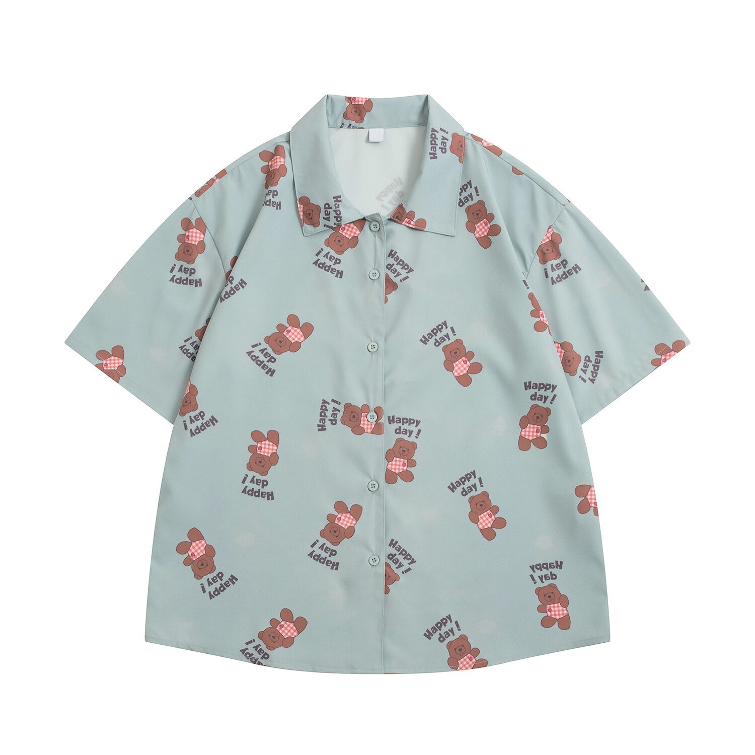 Summer loose student shirt - Nkayo Fashion