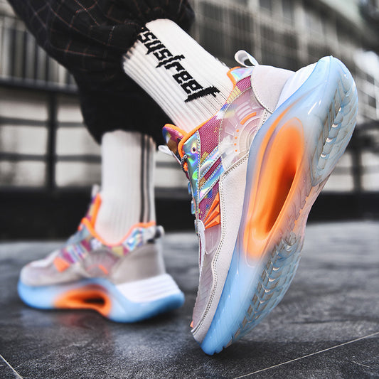 Student Sneakers Men's Basketball Low-Top Men's Sports And Leisure Shoes Men's Korean Version Of The Trend Of All-Match Youth Running Shoes - Nkayo Fashion