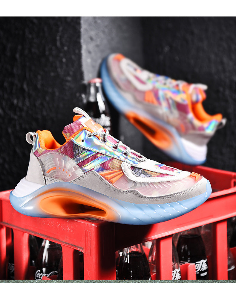 Student Sneakers Men's Basketball Low-Top Men's Sports And Leisure Shoes Men's Korean Version Of The Trend Of All-Match Youth Running Shoes - Nkayo Fashion