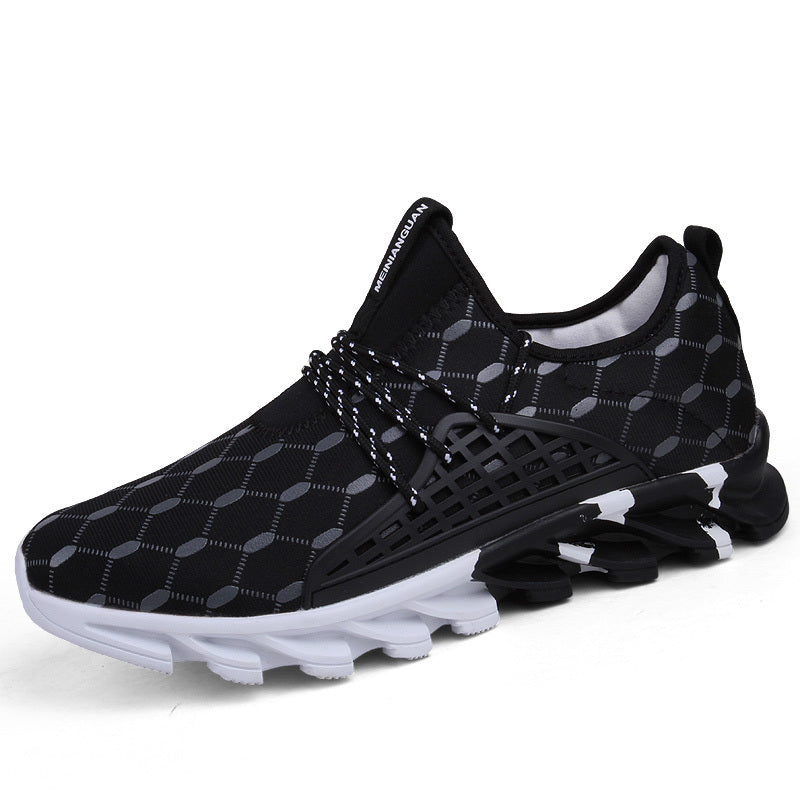 Men's Sport Sneakers Men Comfortable Sports Outdoor Running Shoes Newest Male Breathable Footwear for Men Lace-Up - My Store