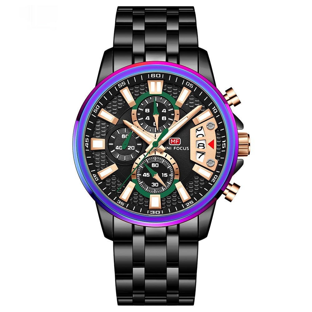 Personalized Waterproof Quartz Watch Magic Color Shell Multifunctional - Nkayo Fashion