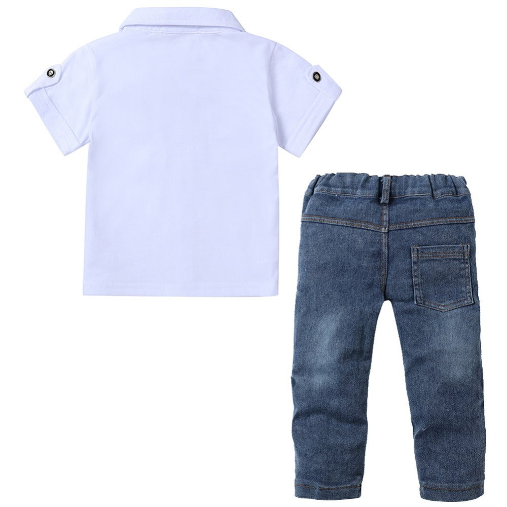 Boys summer casual suit - Nkayo Fashion