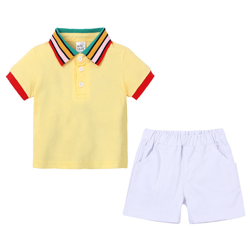 Boys summer casual suit - Nkayo Fashion