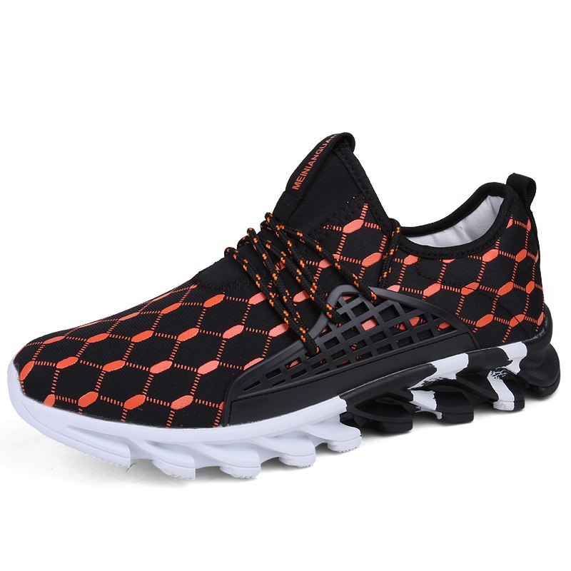 Men's Sport Sneakers Men Comfortable Sports Outdoor Running Shoes Newest Male Breathable Footwear for Men Lace-Up - My Store