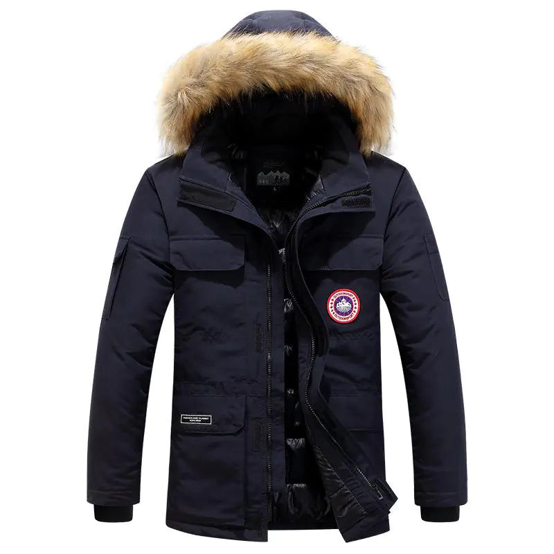 Plus Size Men's Winter Jacket